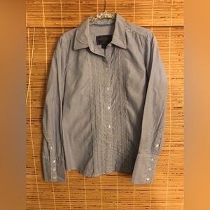 American Eagle Outfitters Women’s Long Sleeve Striped Dressy Blouse Size 14